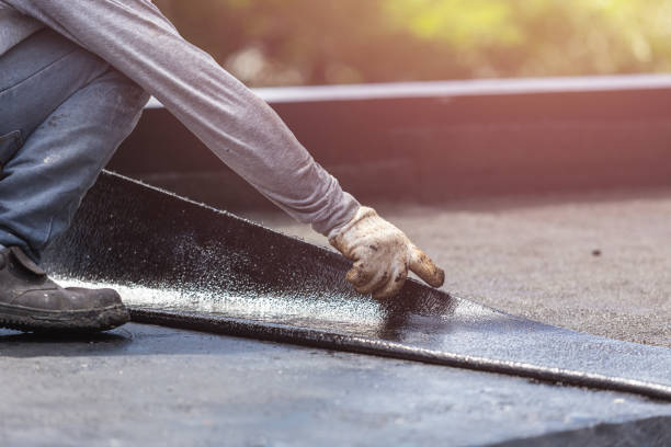 Professional Waterproofing technician working in Somerset, WI